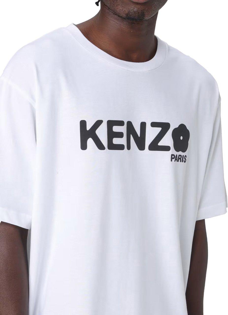 Kenzo Boke Flower 2.0 Logo T-shirt Wit