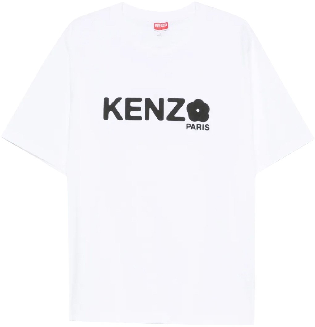 Kenzo Boke Flower 2.0 Logo T-shirt Wit