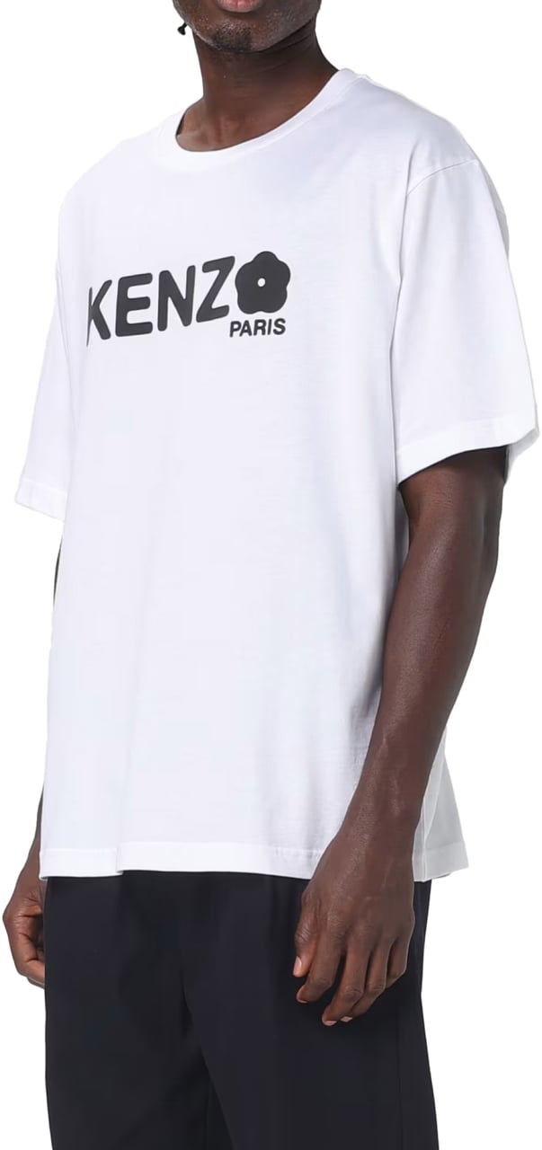 Kenzo Boke Flower 2.0 Logo T-shirt Wit