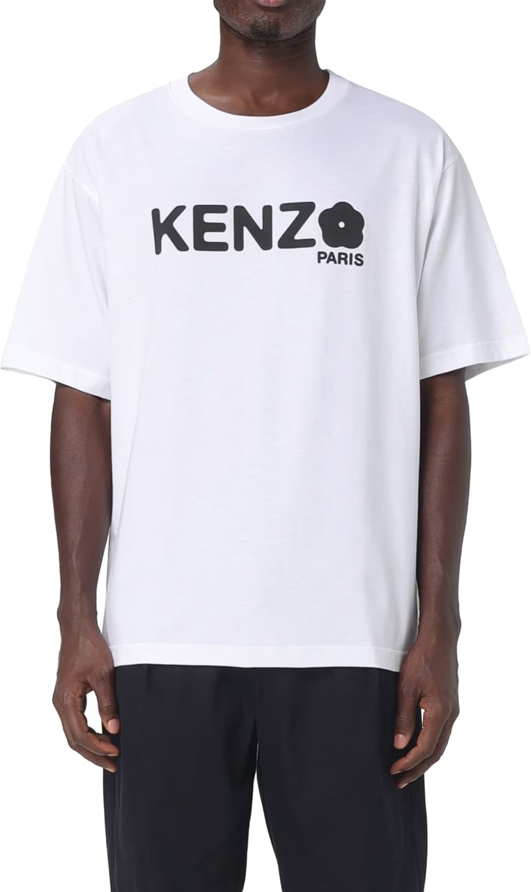 Kenzo Boke Flower 2.0 Logo T-shirt Wit
