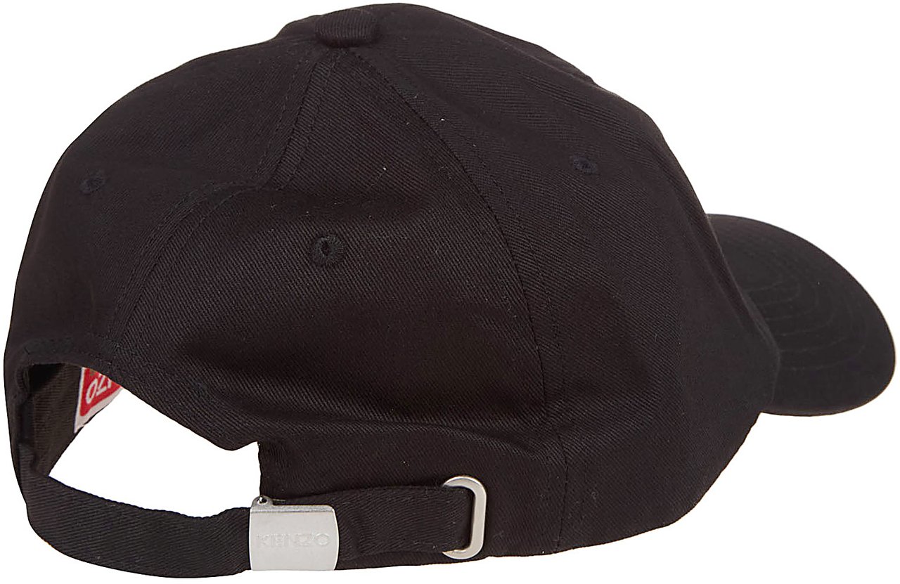 Kenzo Varsity Baseball Cap Black Zwart