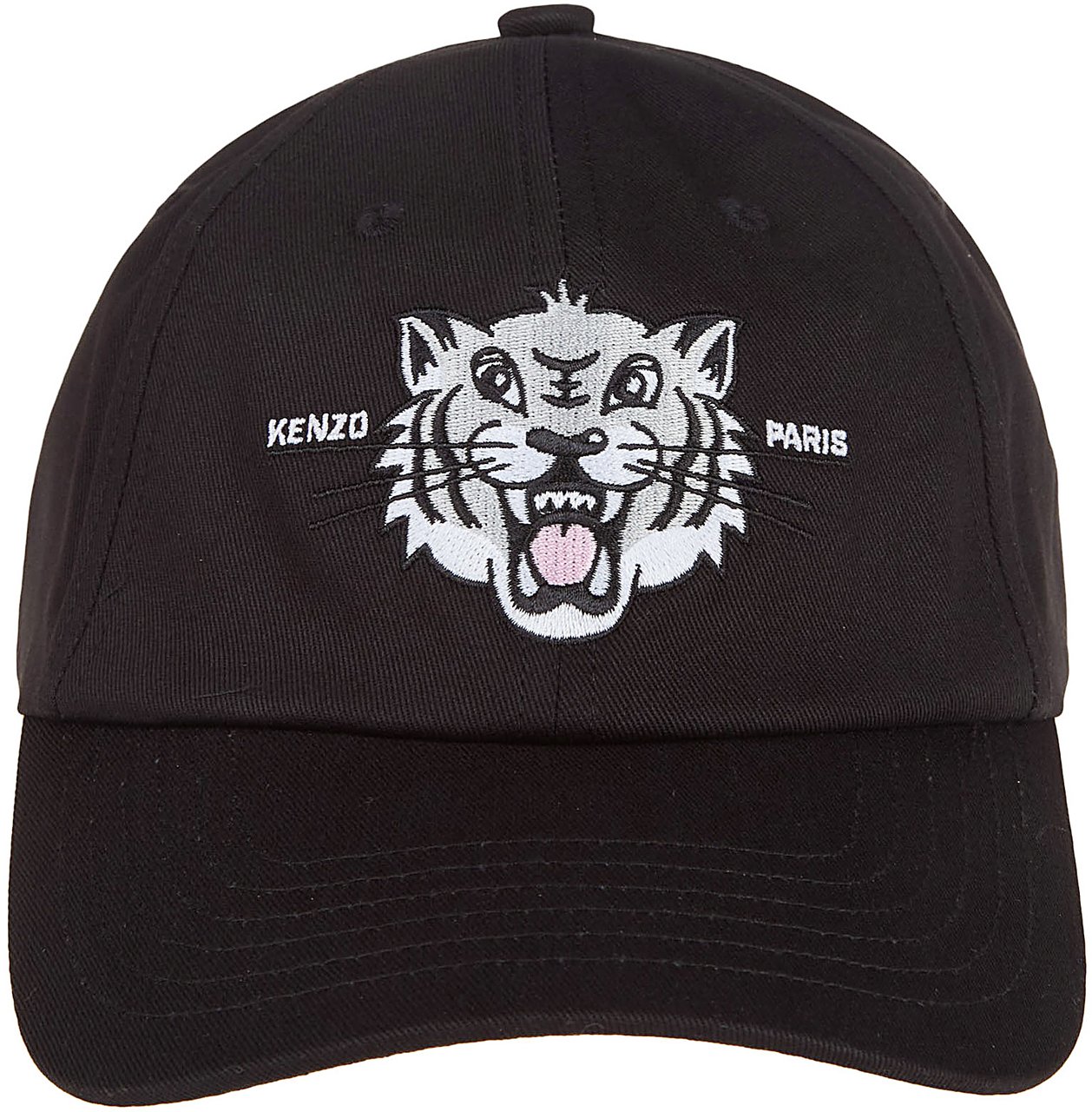 Kenzo Varsity Baseball Cap Black Zwart