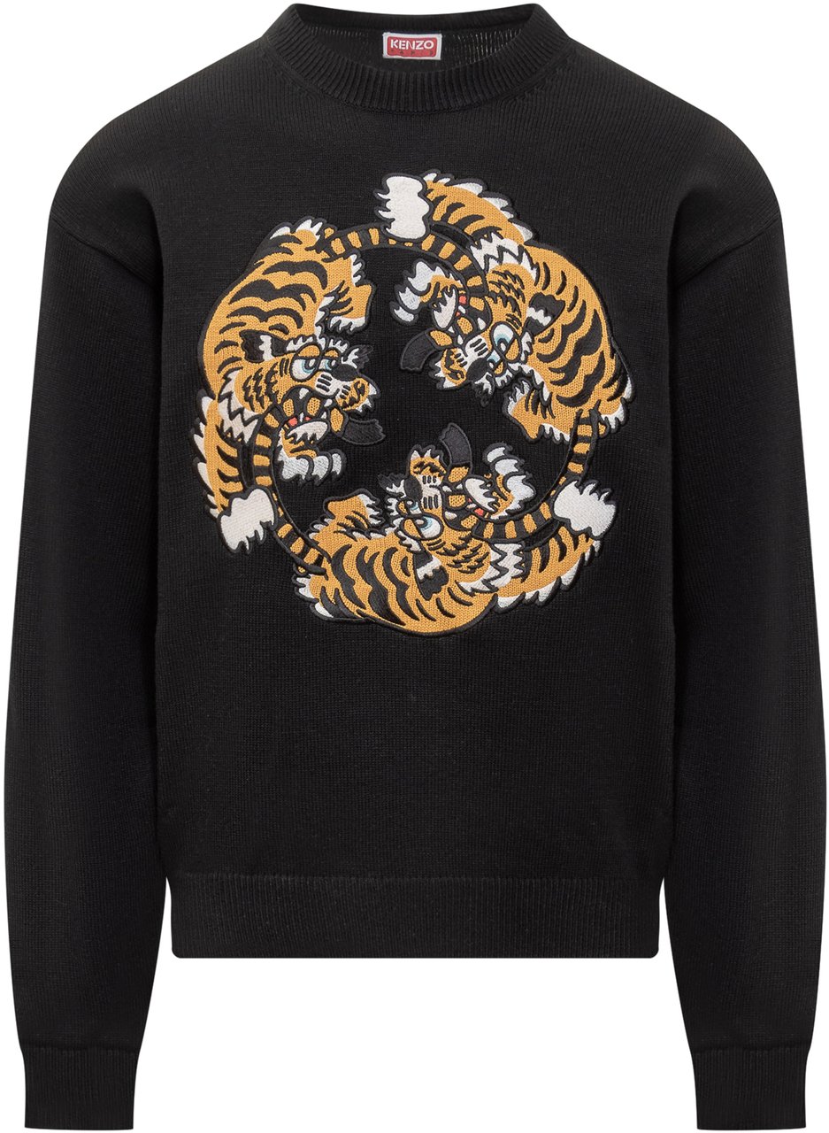 Kenzo Maglia Verdy Collection Zwart
