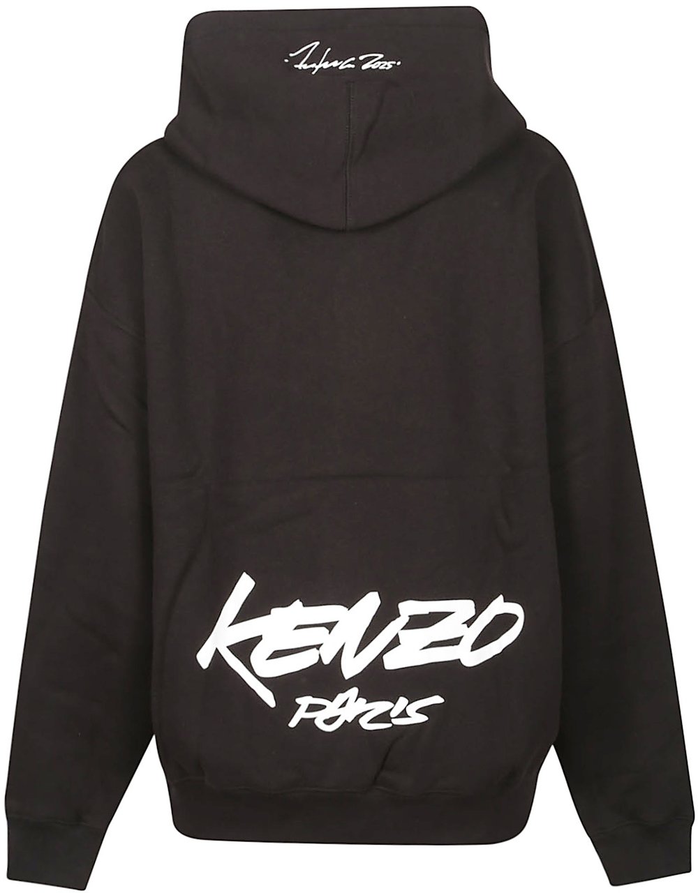 Kenzo Futura Oversize Sweatshirt Black Zwart
