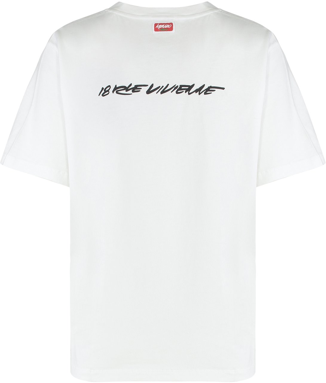 Kenzo Kenzo x Futura 2000 - Crew neck t-shirt in cotton Wit
