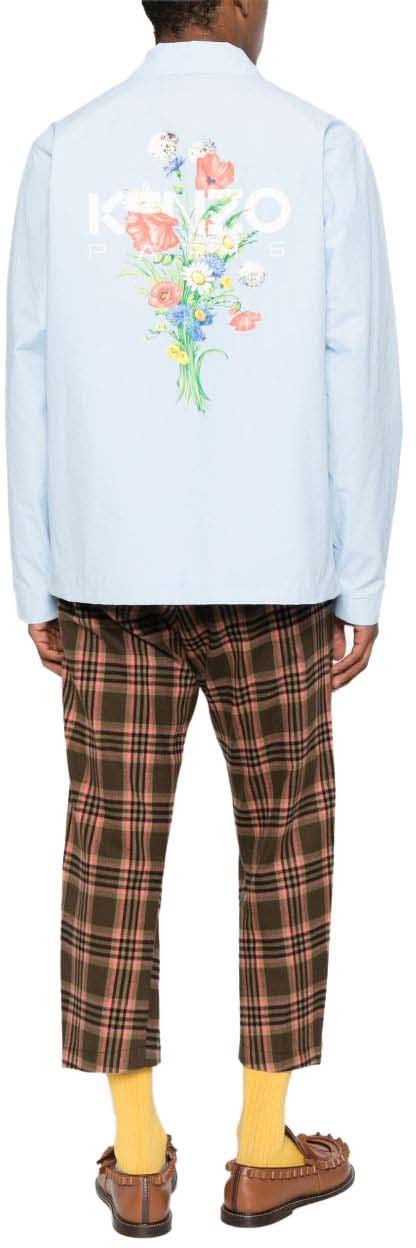 Kenzo Jackets Glacier Wit
