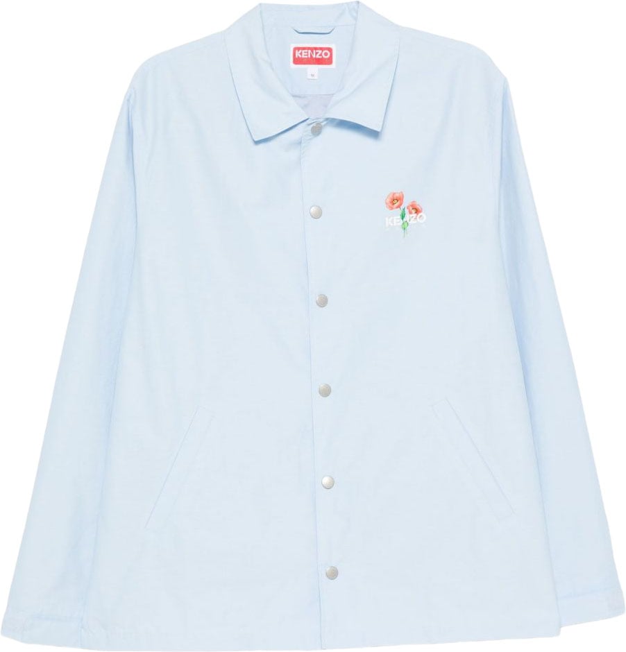 Kenzo Jackets Glacier Lichtblauw