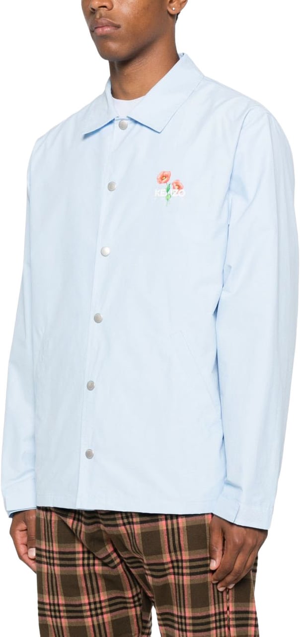Kenzo Jackets Glacier Lichtblauw