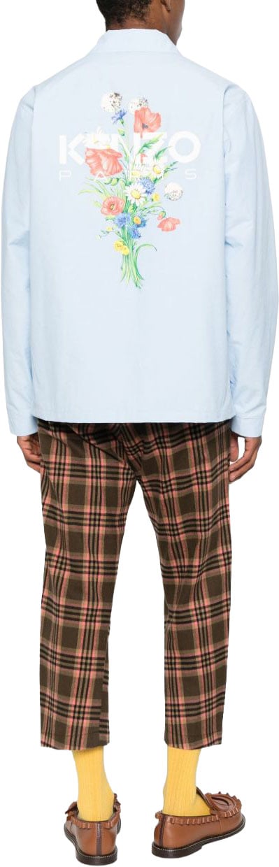 Kenzo Jackets Glacier Lichtblauw