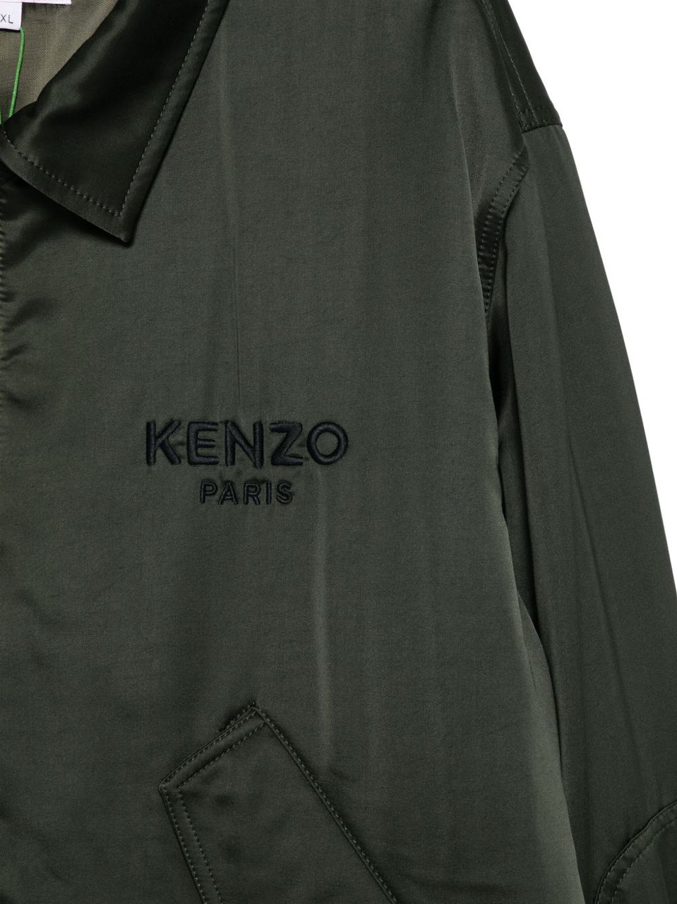 Kenzo Jackets Kaki Fonce Groen
