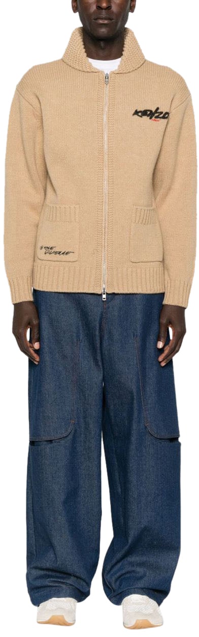 Kenzo Sweaters Beige Beige