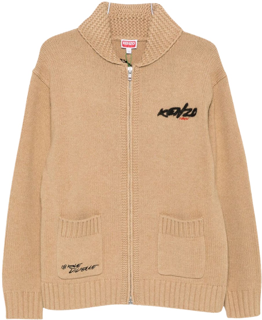 Kenzo Sweaters Beige Beige