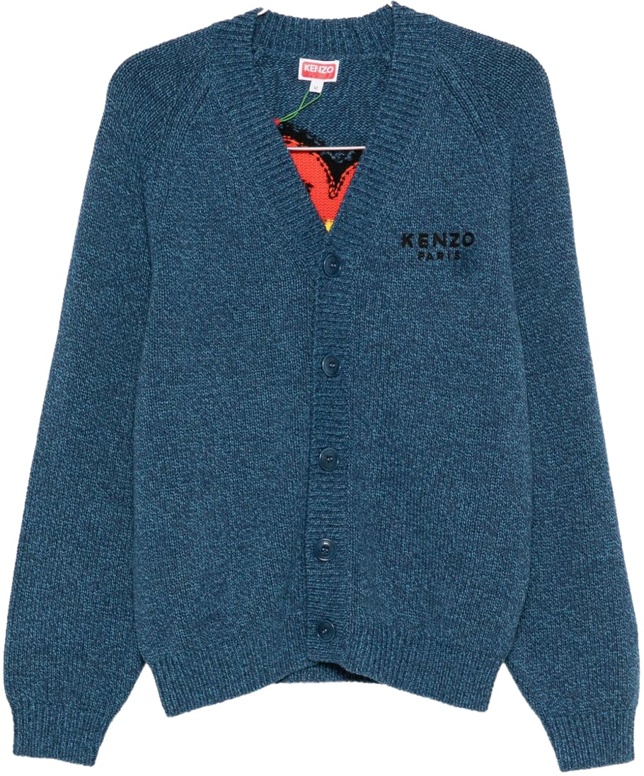 Kenzo Sweaters Blue Blauw