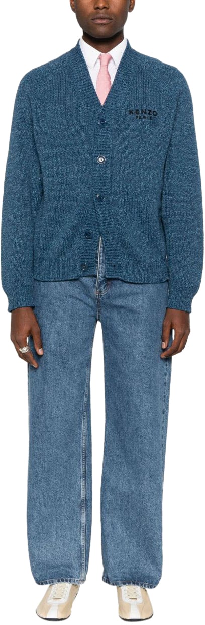 Kenzo Sweaters Blue Blauw