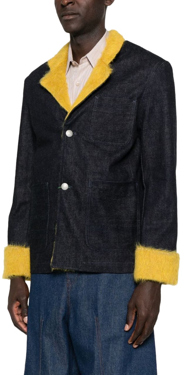 Kenzo Sweaters Denim Blauw