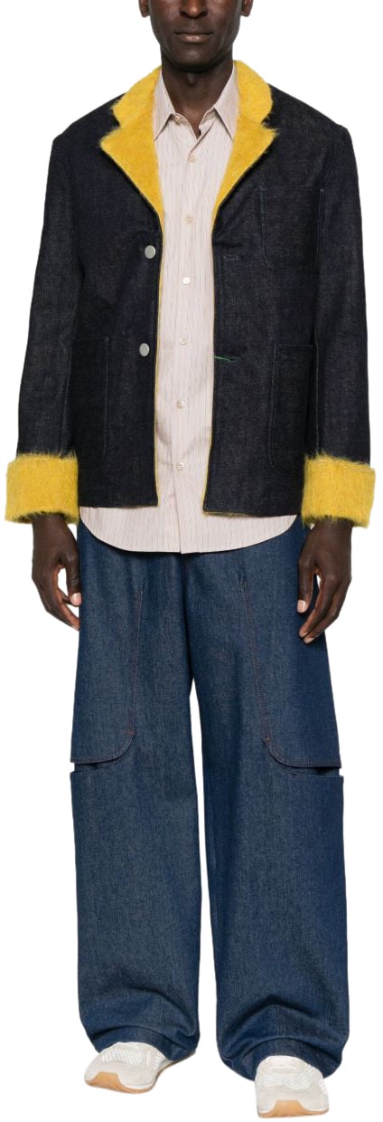 Kenzo Sweaters Denim Blauw