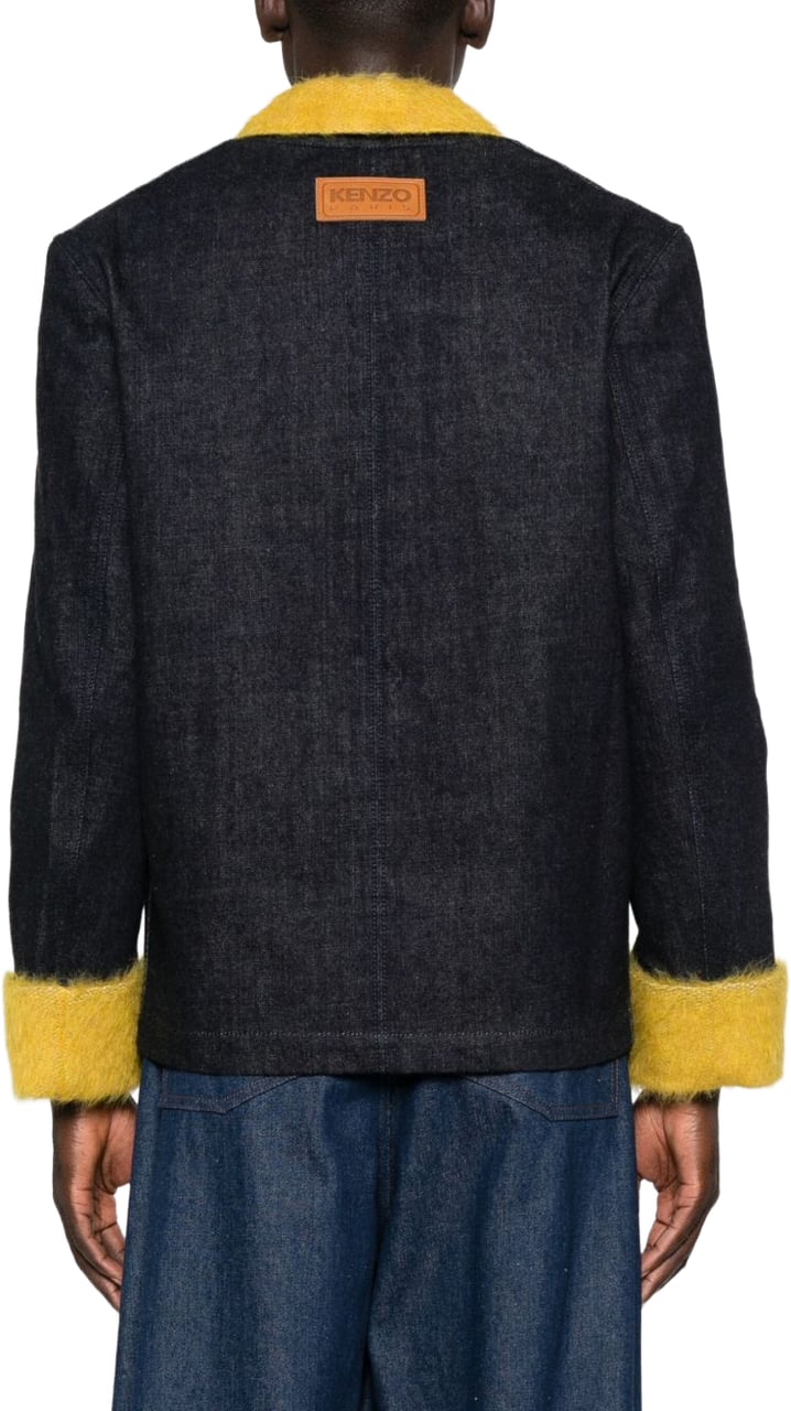 Kenzo Sweaters Denim Navy