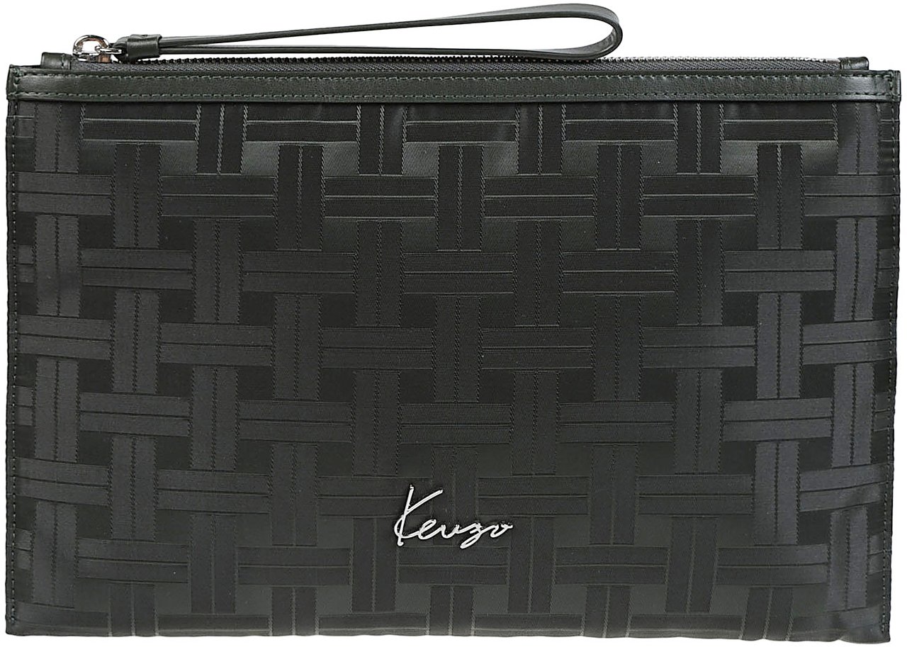 Kenzo Kenzo Mura Large Pochette Brown Bruin