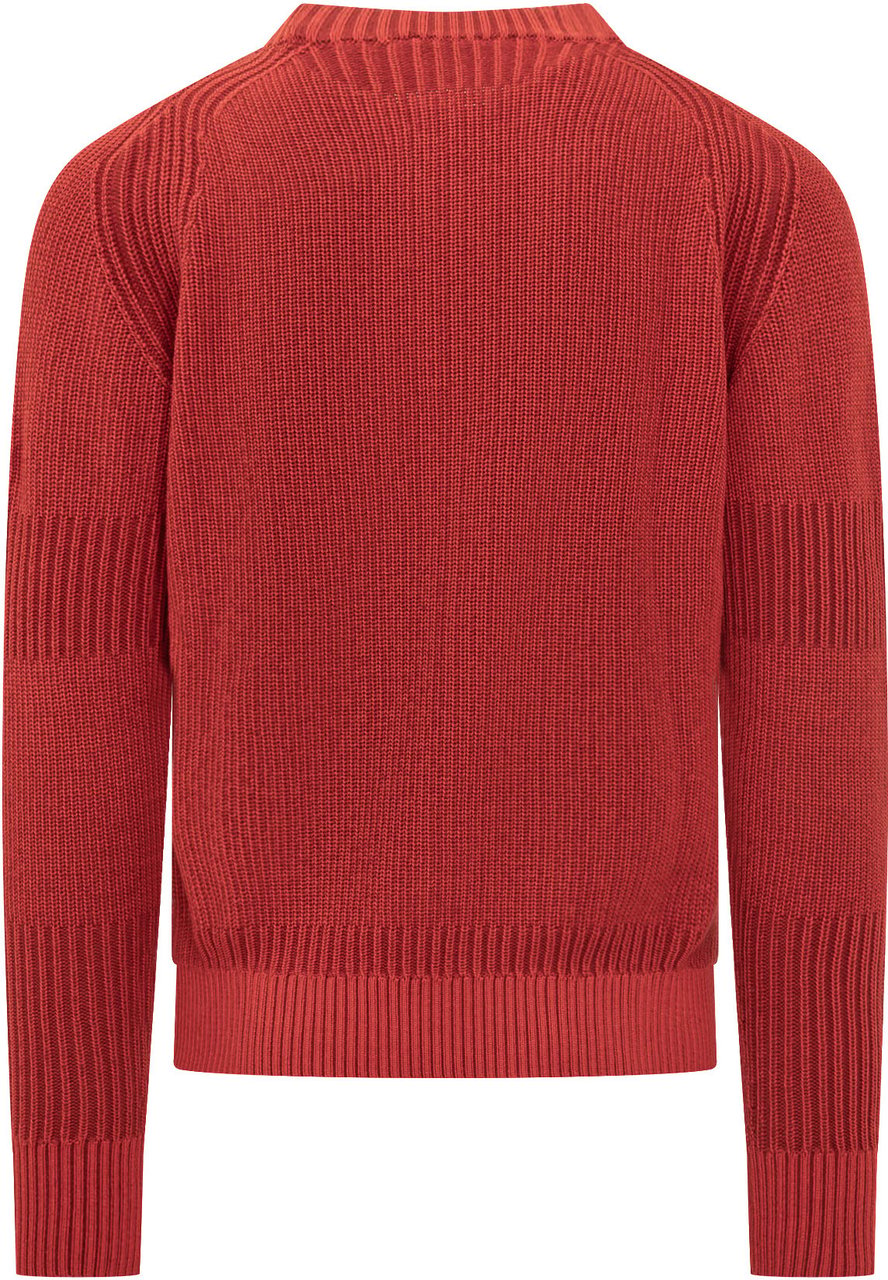 Kenzo Maglione Rosso a Girocollo Uomo Rood