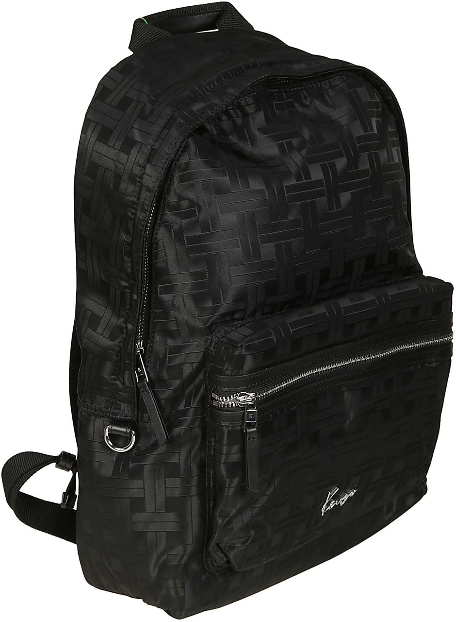 Kenzo Mura Backpack Black Zwart