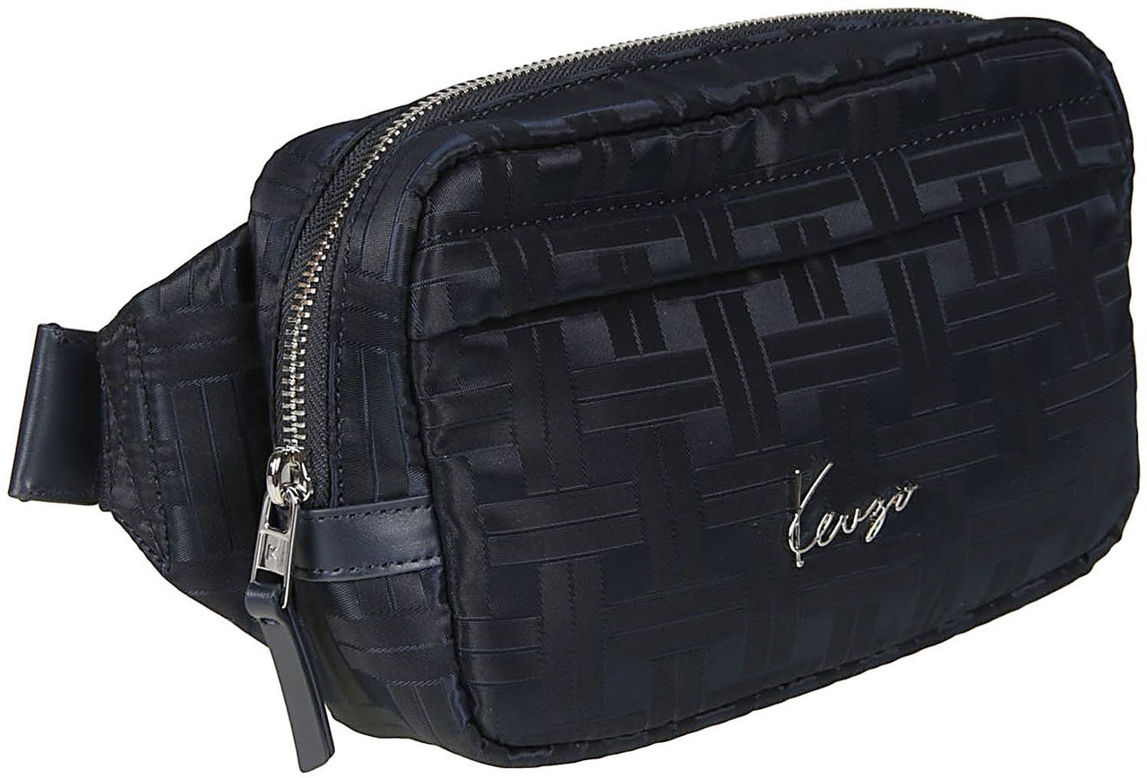 Kenzo Mura Belt Bag Blue Blauw