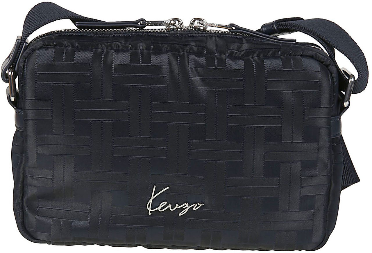 Kenzo Mura Crossbody Bag Blue Blauw