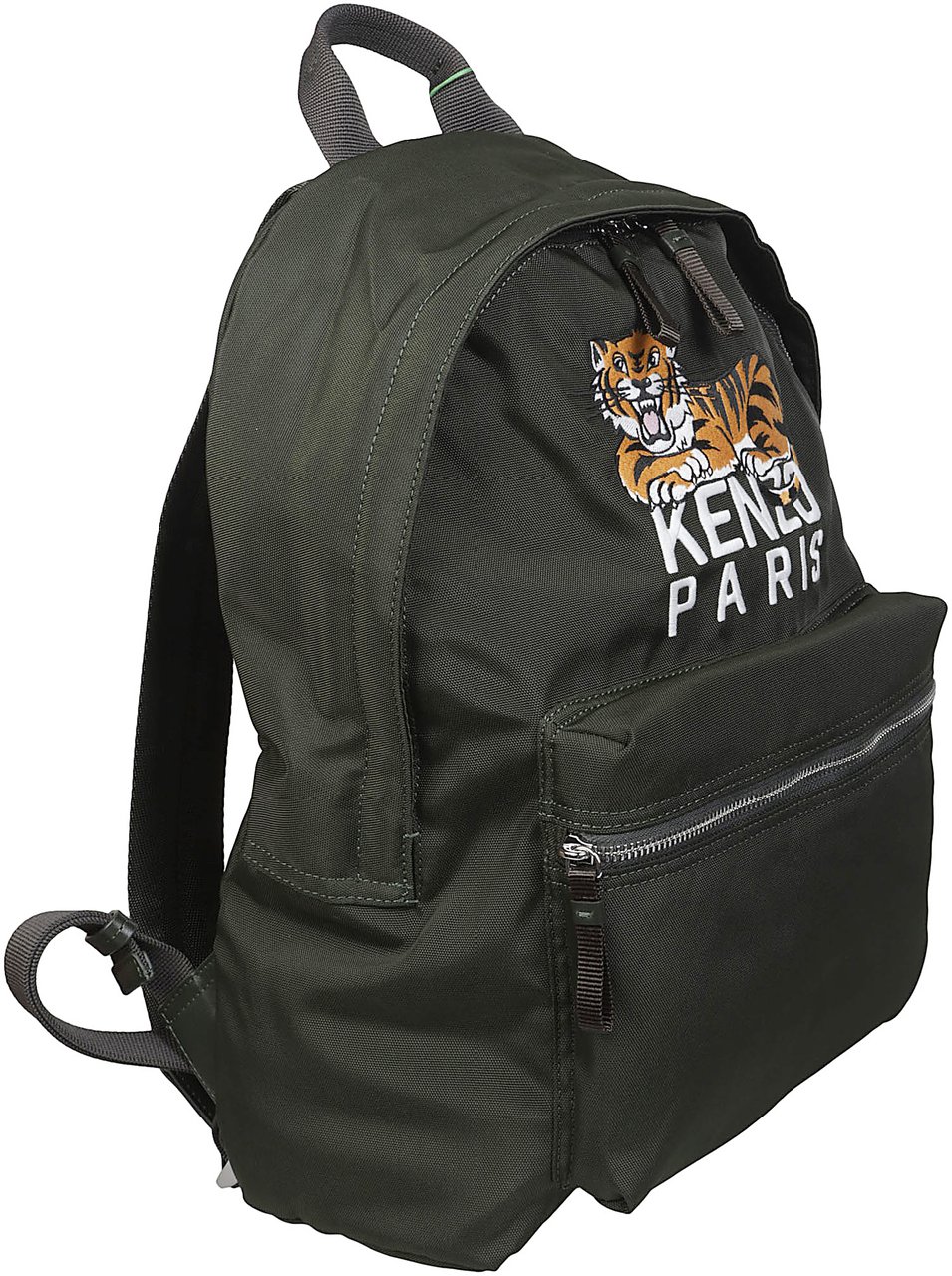 Kenzo Kenzo Happy Tiger Large Pochette Brown Bruin