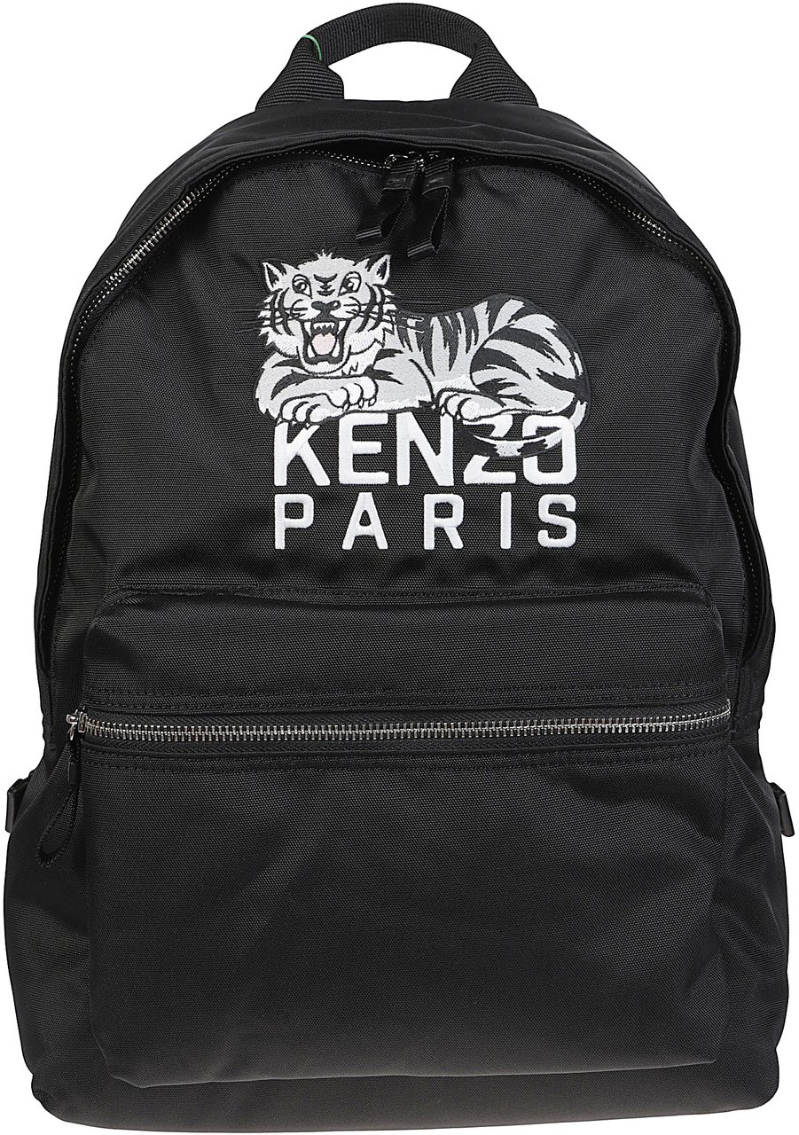 Kenzo Kenzo Happy Tiger Large Pochette Black Zwart