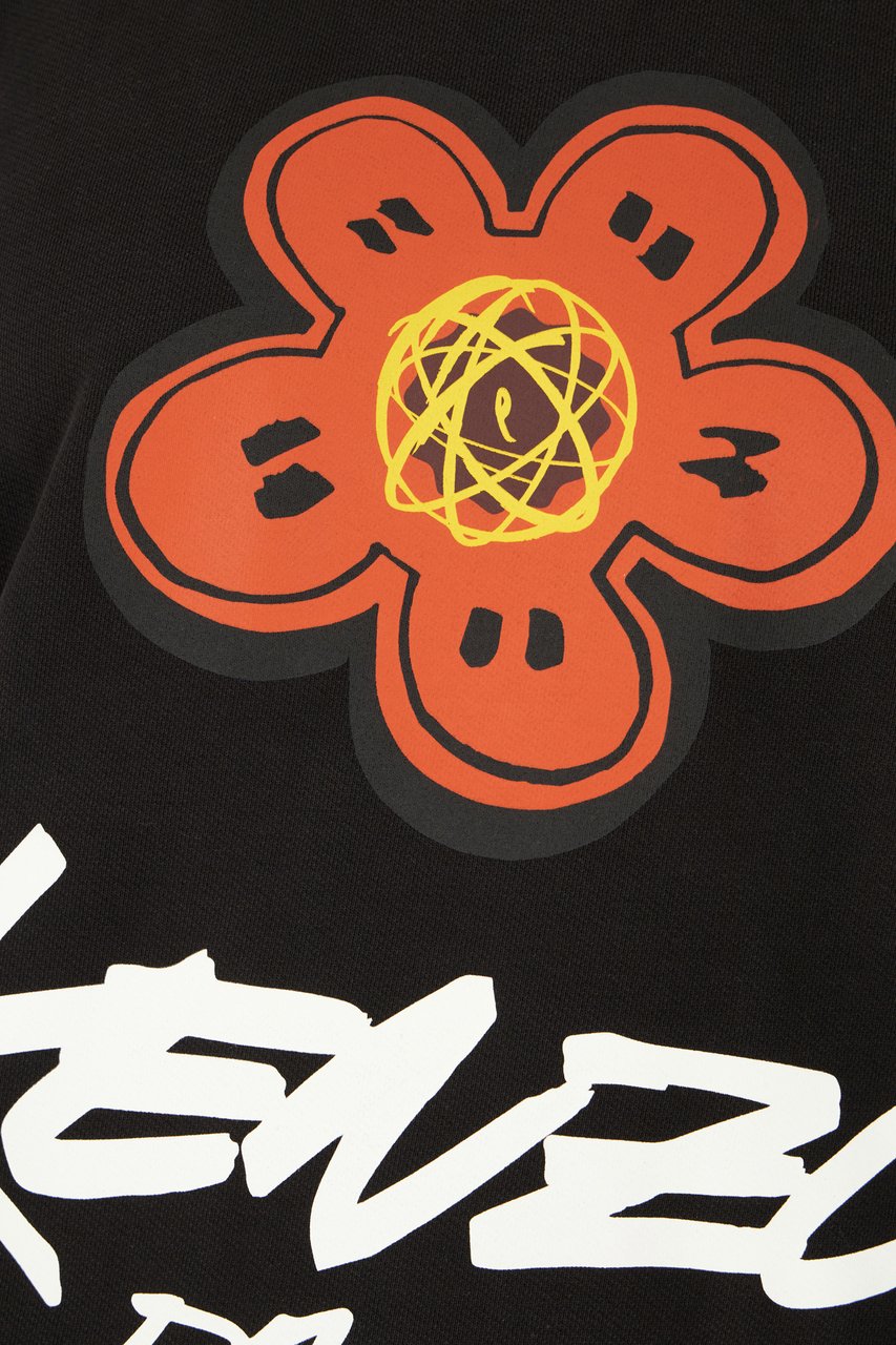 Kenzo Slate cotton sweatshirt Zwart