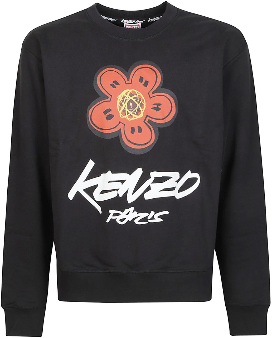 Kenzo Kenzo Futura Classic Sweatshirt Black Zwart