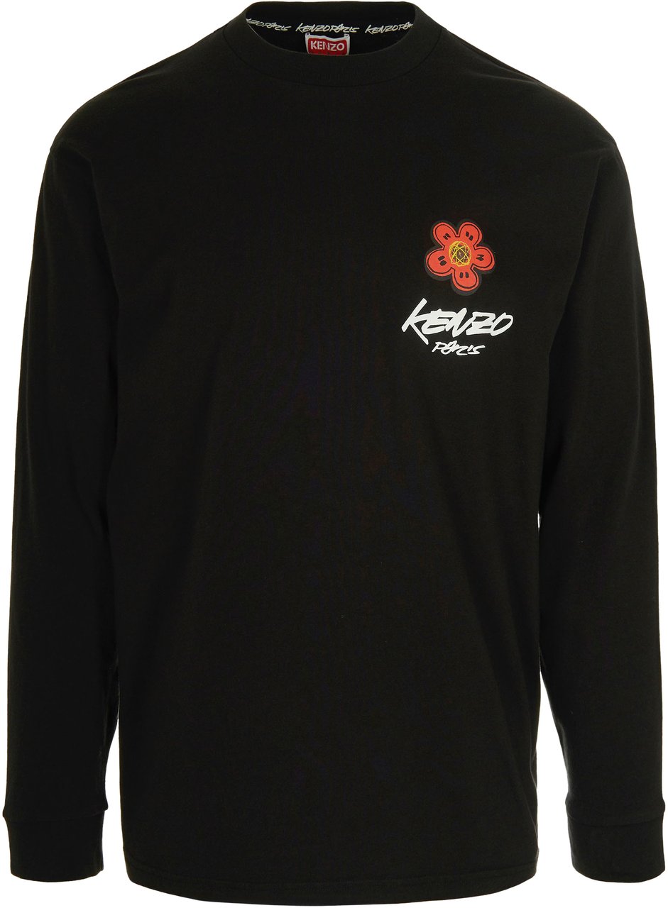 Kenzo T-Shirts And Polos Black Zwart