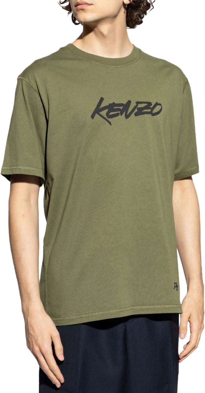 Kenzo T-Shirts And Polos Kaki Bruin