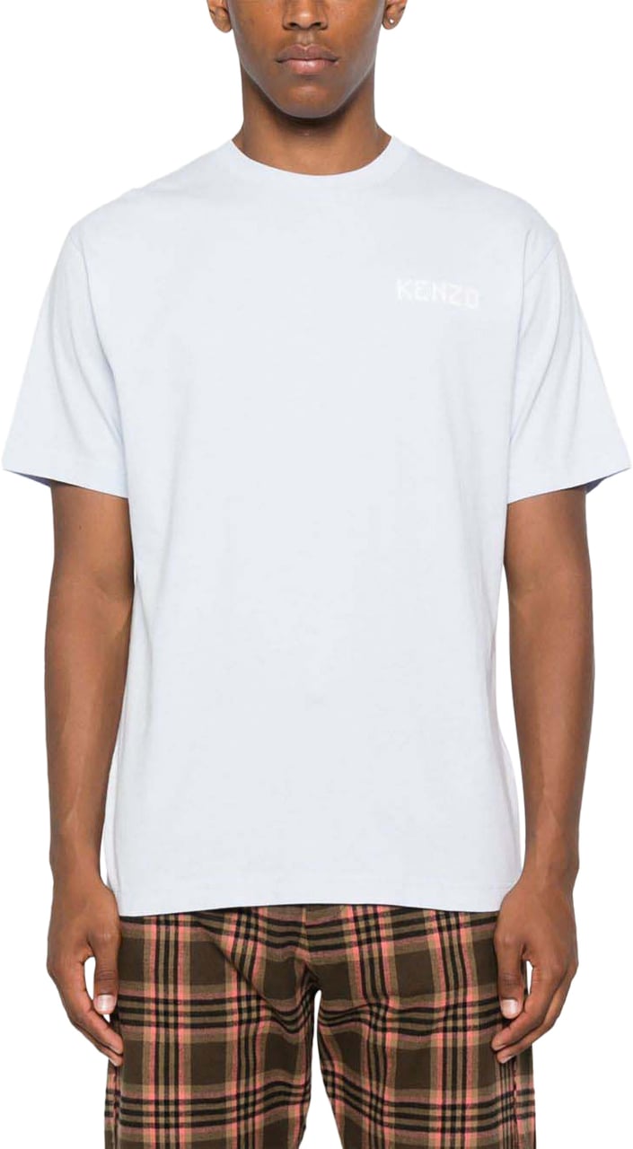 Kenzo T-Shirts And Polos Bleu Clair Blauw