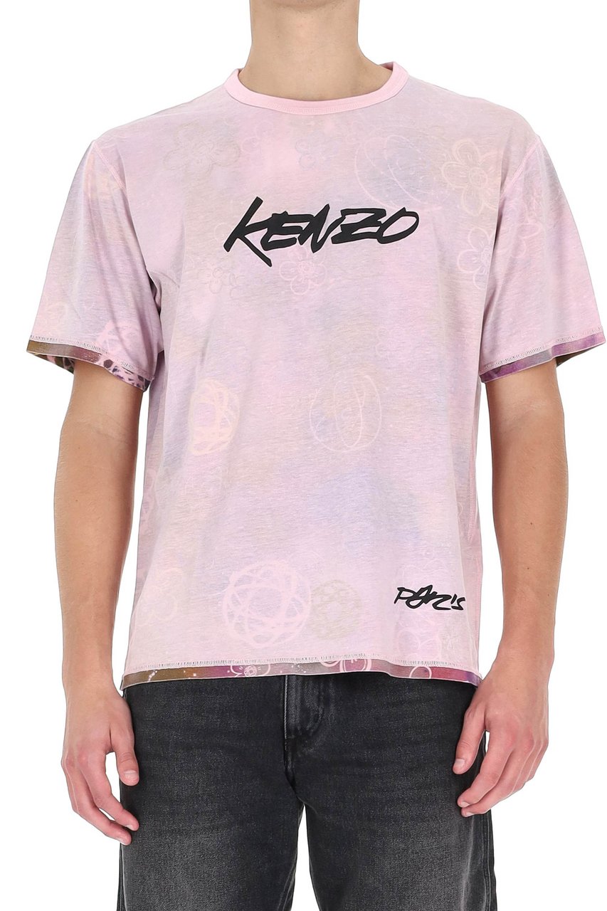 Kenzo X Futura 2000 Reversible Printed T-Shirt Neutraal