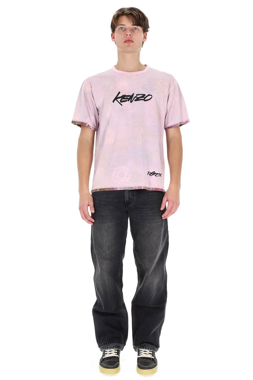 Kenzo X Futura 2000 Reversible Printed T-Shirt Neutraal