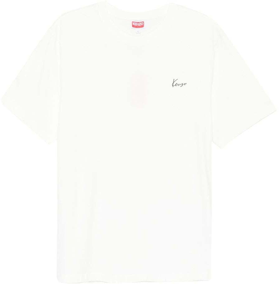 Kenzo T-Shirts And Polos Blanc Casse Beige