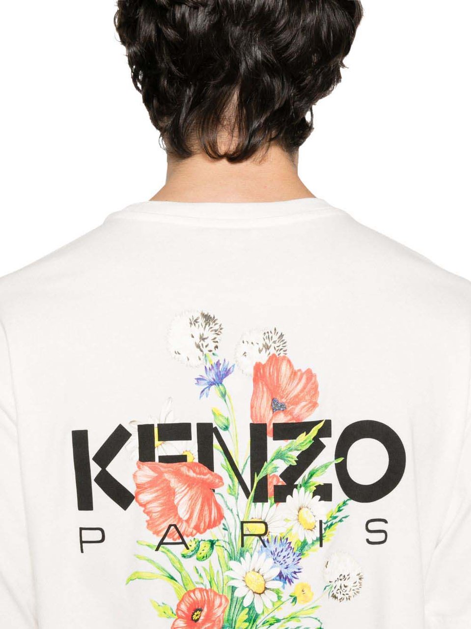 Kenzo T-Shirts And Polos Blanc Casse Beige