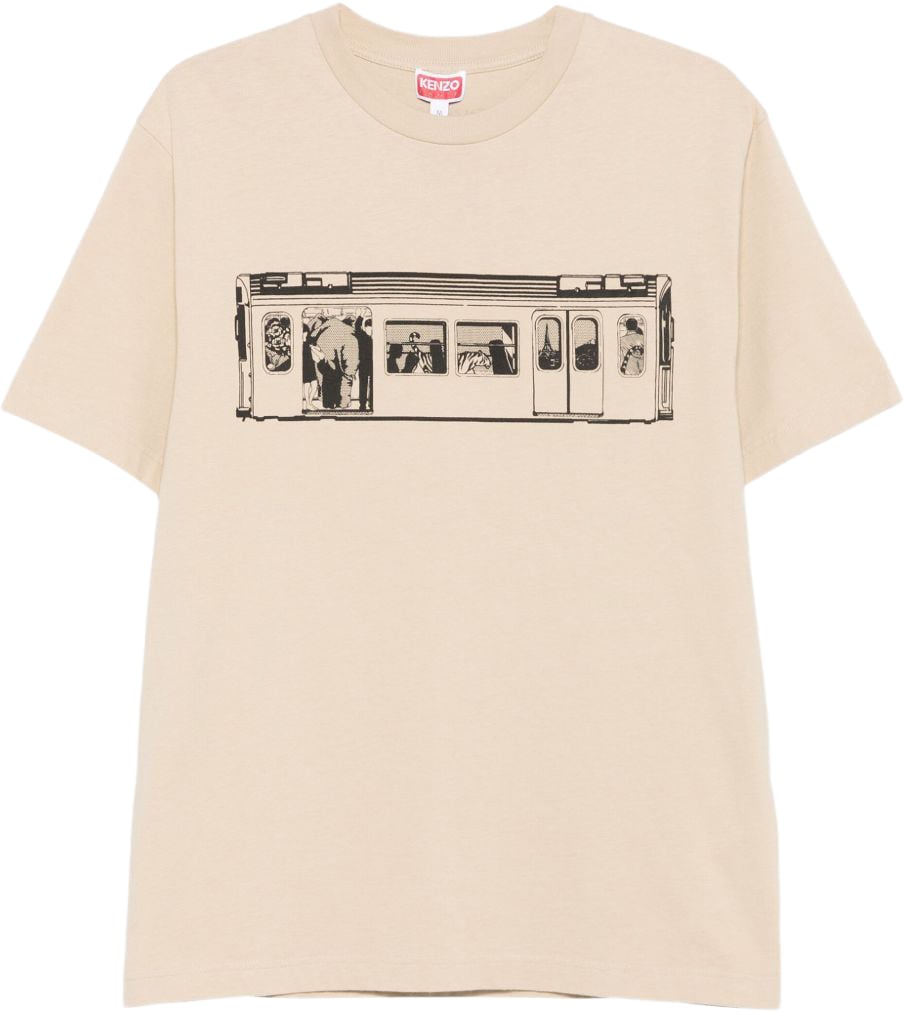 Kenzo T-Shirts And Polos Beige Beige