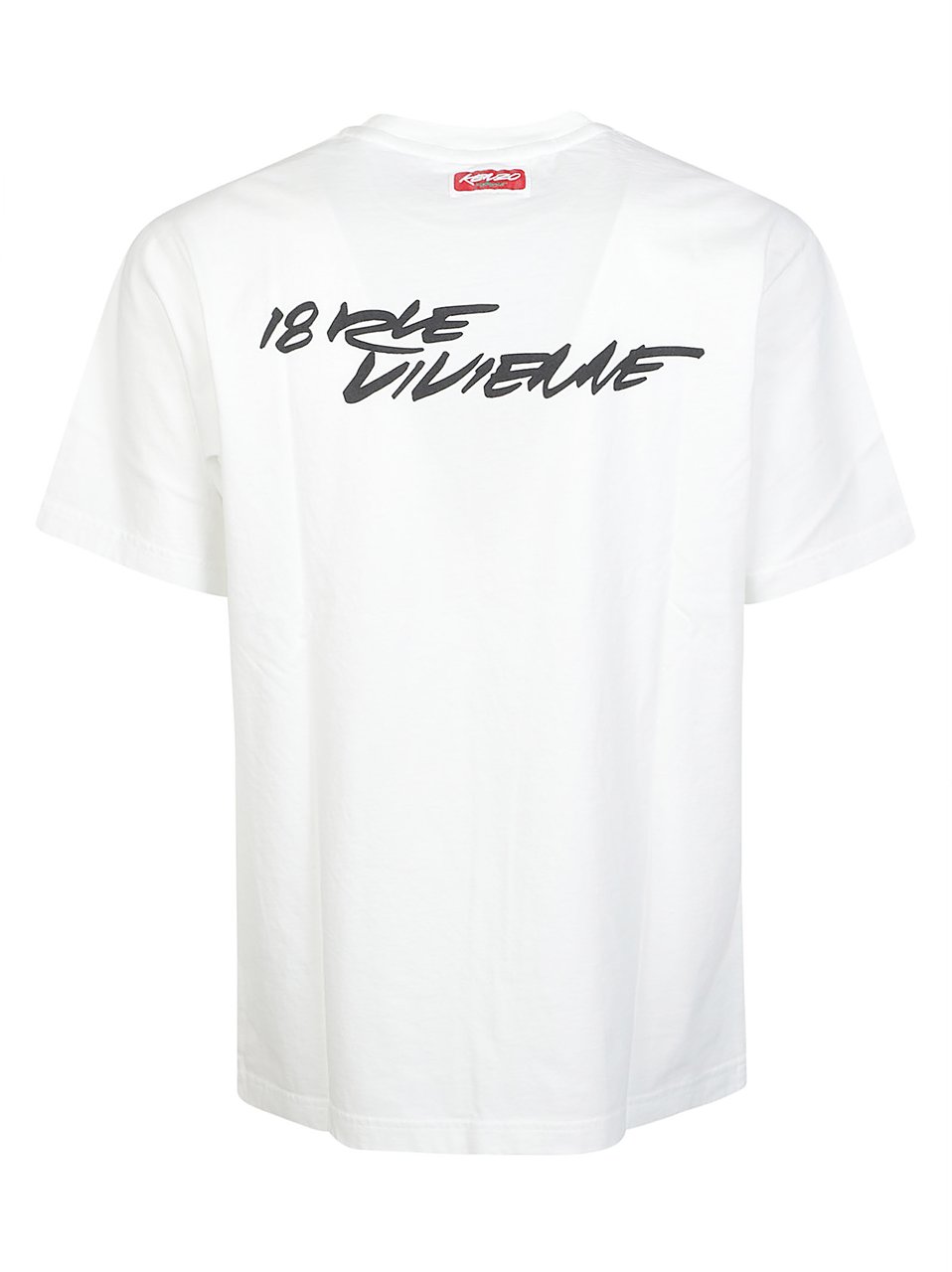Kenzo Kenzo Futura Classic T-shirt White Wit