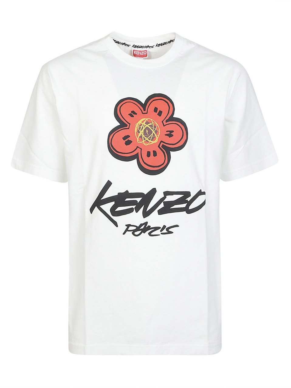 Kenzo Kenzo Futura Classic T-shirt White Wit
