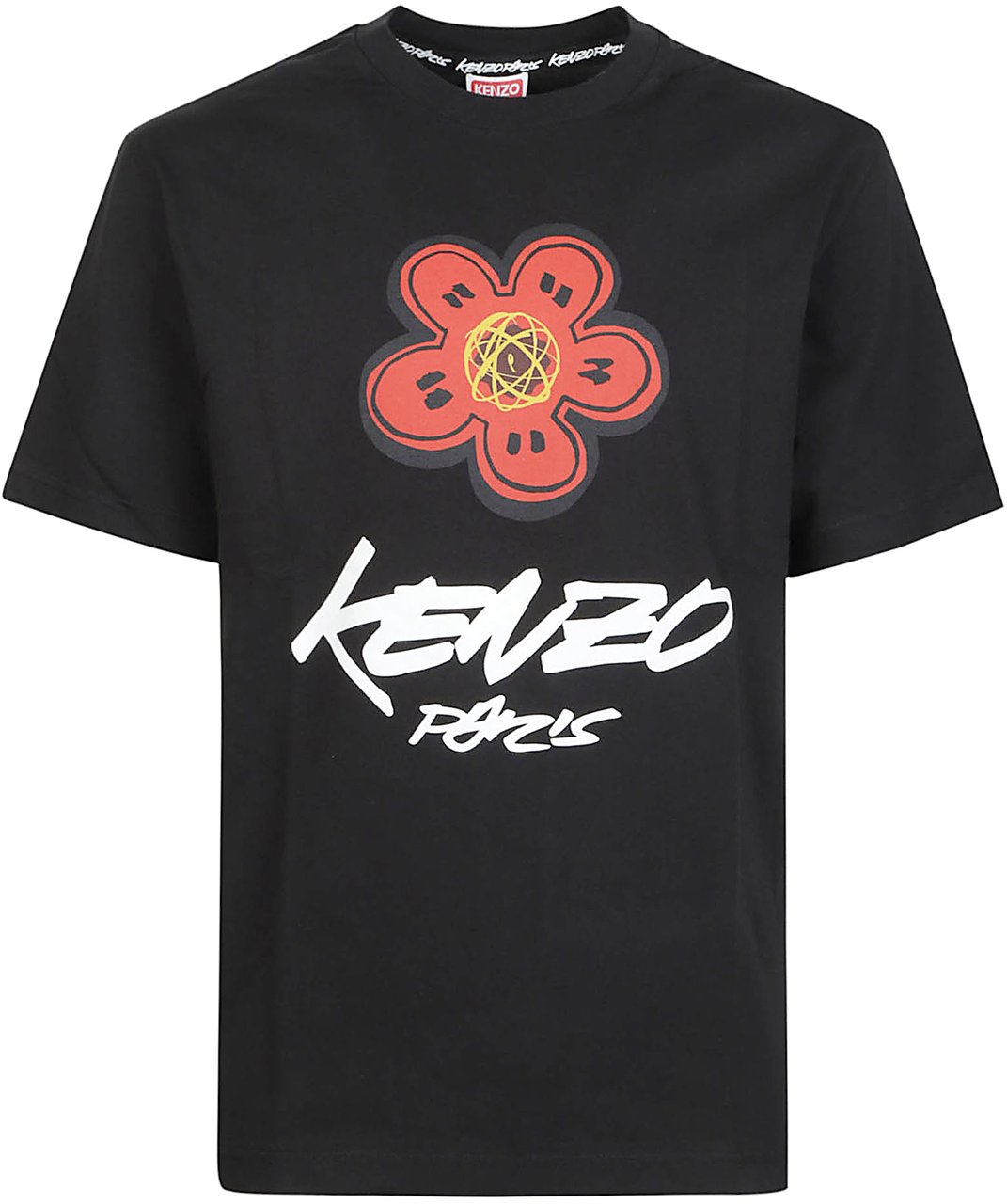 Kenzo Kenzo Futura Classic T-shirt Black Zwart