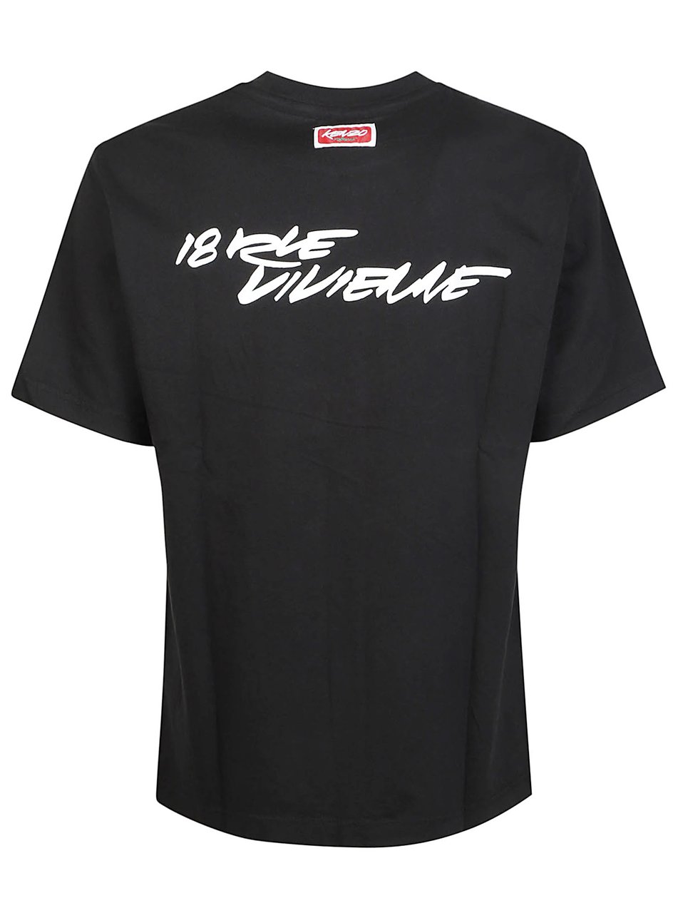 Kenzo Kenzo Futura Classic T-shirt Black Zwart
