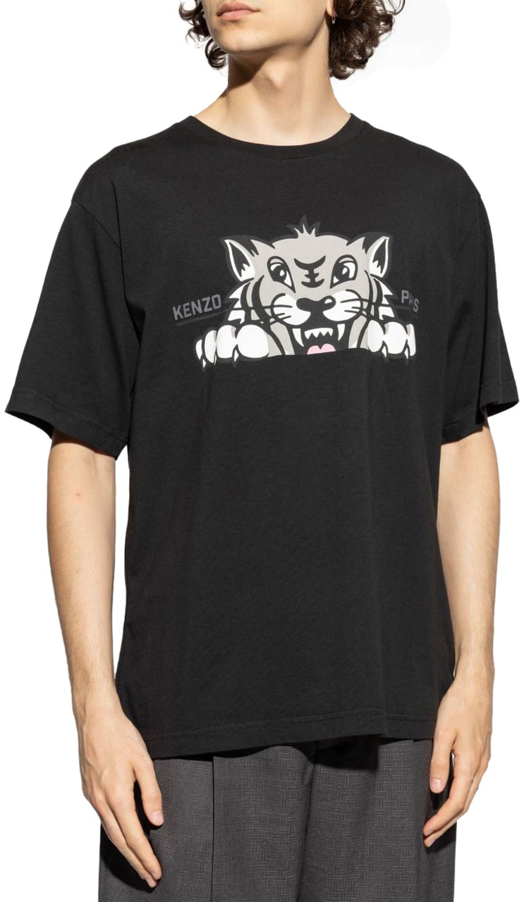 Kenzo T-Shirts And Polos Black Zwart