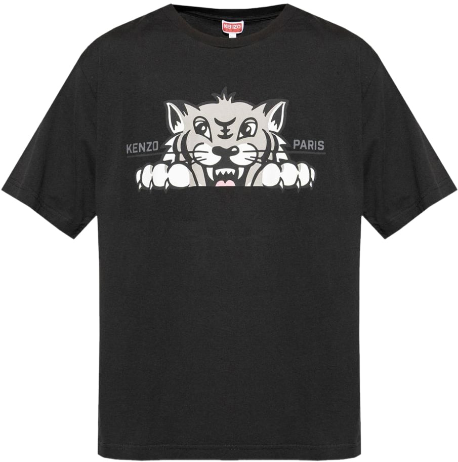 Kenzo T-Shirts And Polos Black Zwart