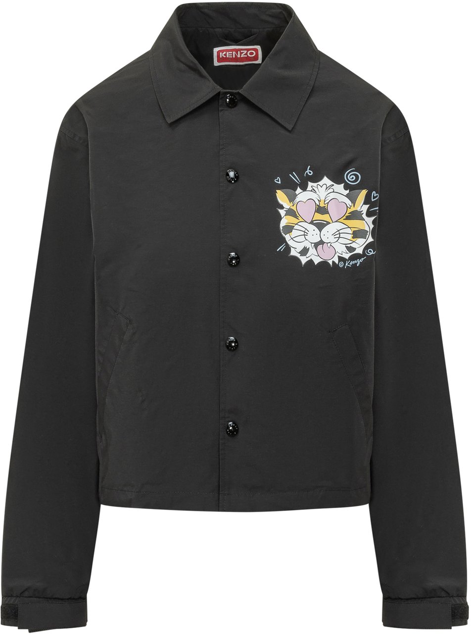 Kenzo COACH JACKET Zwart