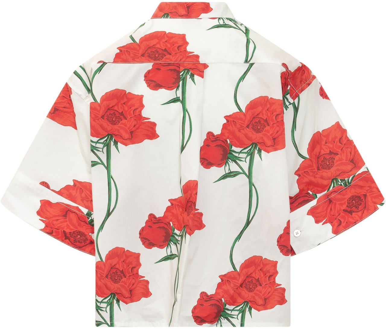 Kenzo Camicia con Stampa Floreale Wit