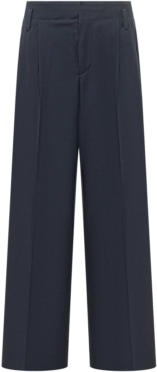 Kenzo WIDE LEG PANTS Donkergrijs