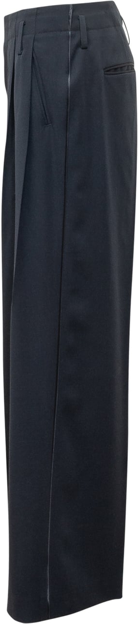 Kenzo WIDE LEG PANTS Donkergrijs