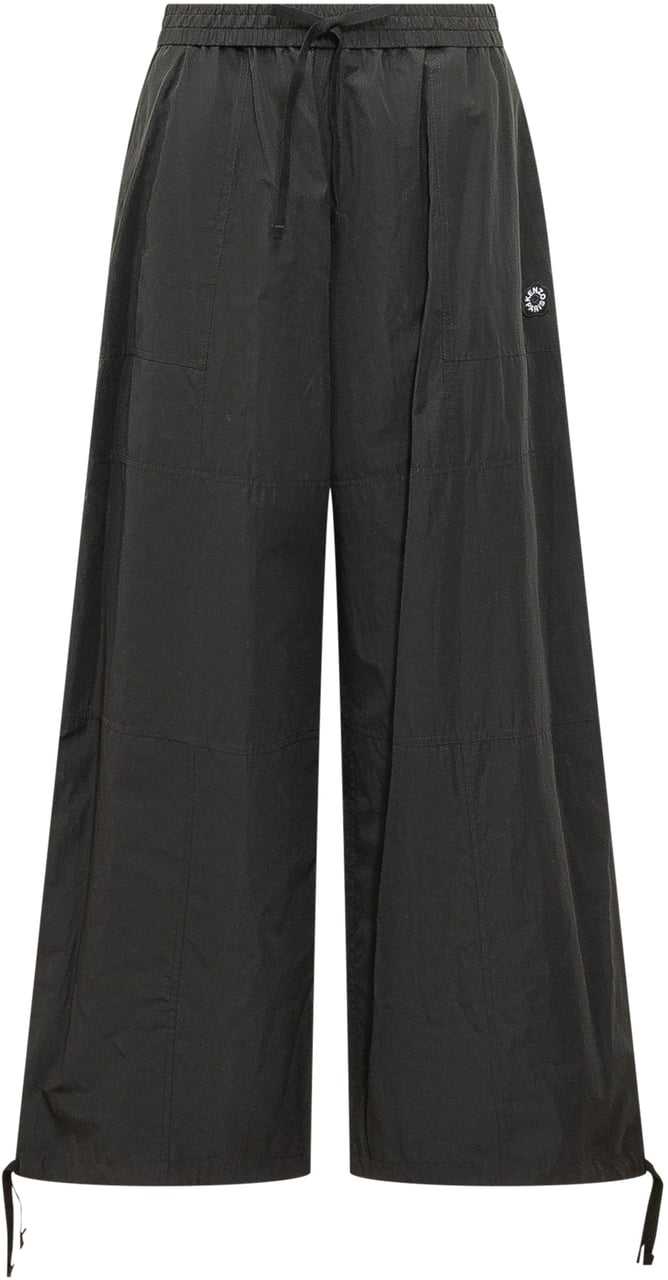 Kenzo Wide Leg con Coulisse Zwart