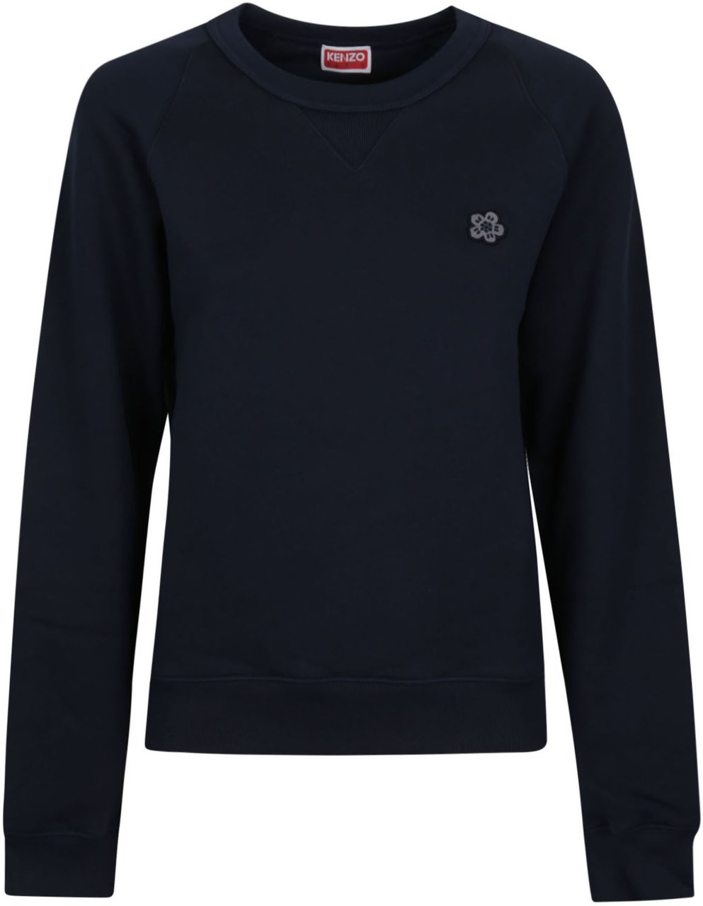Kenzo Boke Flower Crest Classic Sweatshirt Blue Blauw